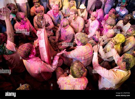 Lathmar Holi Barsana Nandgaon Vrindavan Festivals Of Colours Across