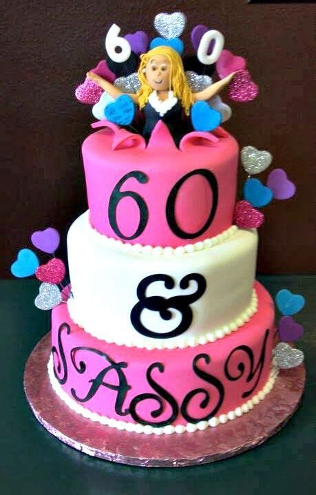 Love the simplicity of this cake! 60th Birthday Cake Ideas | 60th birthday cakes, Birthday ...