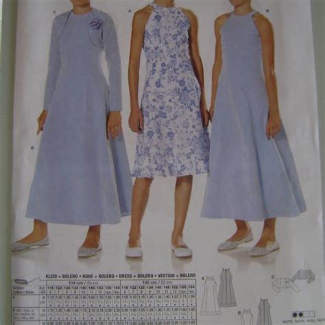 Vos enfant du 3 à 14 ans, comme des robes de bapteme longue ou courte. Patron burda robe longue et bolero pour fille de 6 à 14 ...