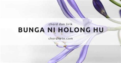Lagu ini merupakan salah satu lagu yang sangat terkenal dari grup band legendaris koes plus yang sering dinyanyikan dan juga di arransemen kembali beberapa musisi yaitu ruth sahanaya dan noah band. Chord Bunga Ni Holong Hu - Perdana Trio (Semua Kunci ...