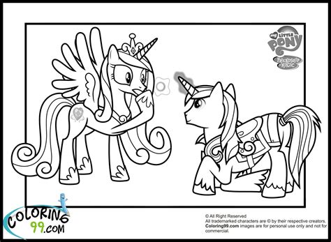 Chinese dragon coloring pages to print. Cadance and Shining Armour | My little pony coloring ...