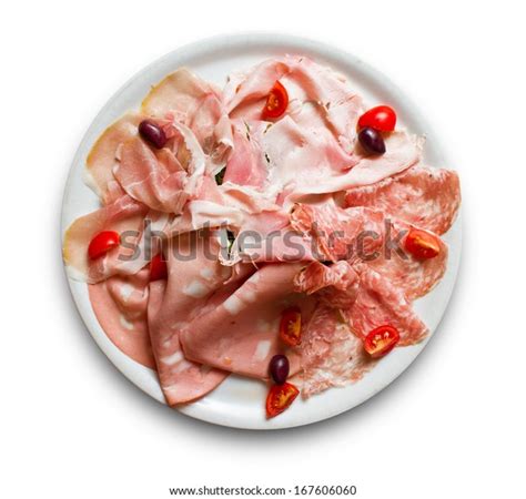 Cold Cuts Meat Platter Containing Prosciutto Stock Photo Edit Now