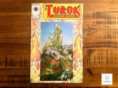 1993 Turok Dinosaur Hunter 1 Comic Book Nm Vf Valiant Etsy