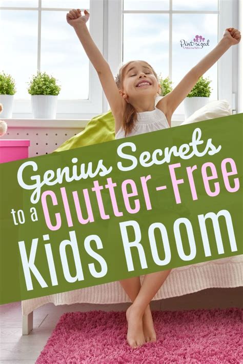 Imagine walking into your bedroom and seeing clear, clean surfaces. Genius Tips to A Clutter-Free Child's Bedroom | Declutter ...