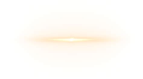 Horizontal Yellow Light Lens Flare Hd Sun Effect Glow Blurry