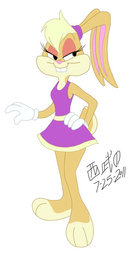 Fanciful Dancing Art Blog A Drawing Of Lola Bunny From