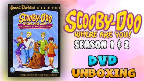 scooby doo where are you the complete seasons 1 and 2 dvd unboxing