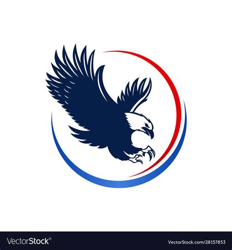 Eagle Logo Design Inspiration Vector Stock Illustratie Illustration