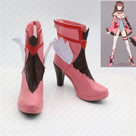 Magical Girl Cosplay Shoes Dva Anime Boots Custom Made In Shoes From