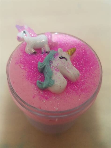 Pink Fluffy Unicorns Butter Slime 4 Or 8 Oz Made Without Borax Etsy