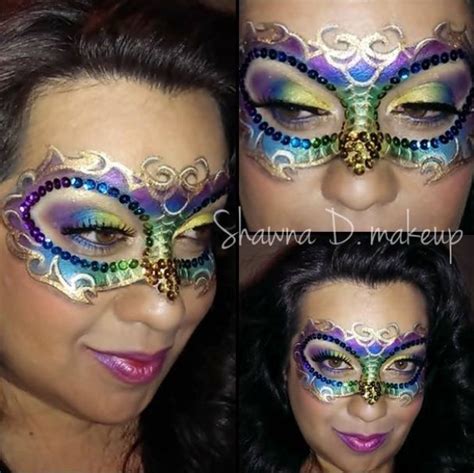 Face Painting Mardi Gras Makeup Fantasy Makeup