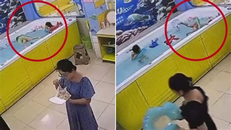 four year old girl drowns in swimming pool in china as oblivious adults stand nearby verve times