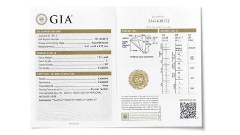 Wp diamonds allows you to check diamond grading reports for any diamond that has a report or certificate. Sample of GIA Diamond Dossier® - GIA 4Cs
