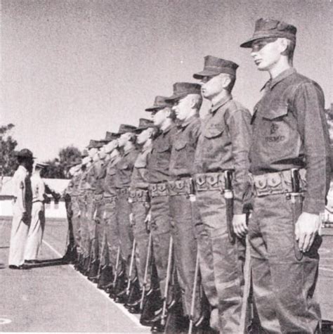 Marine Corps Boot Camp Recruit Training At San Diego California In