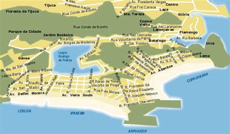 Rios De Janeiro Mapa