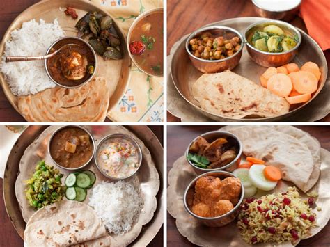 Assembling meals for your family may feel overwhelming during this unique time. 5 Indian Style Healthy Lunch/Dinner Plate Ideas by Archana ...