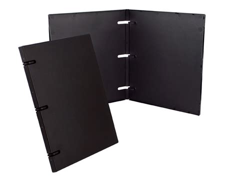 3 Ring Case Binder 50 Inches 3 Pack Black Without Clear Outer