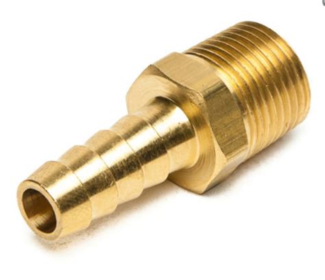 14 Mpt To 38 Barbed Lead Free Hose Nipples Buy 14 Barbed Brass