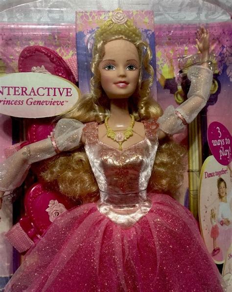 2006 Barbie Princess Genevieve Interactive Lets Dance 15 Doll New