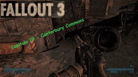 Fallout 3 Capítulo 29 Canterbury Commons Y El Mecanista Y La