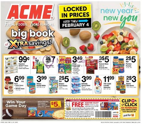 Acme Weekly Ad Sales And Flyers Specials Mallscenters