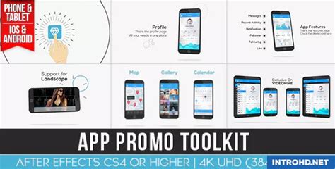 Install these fonts before trying to use these graphics. VIDEOHIVE APP PROMO TOOLKIT 16225576 » Free After Effects ...