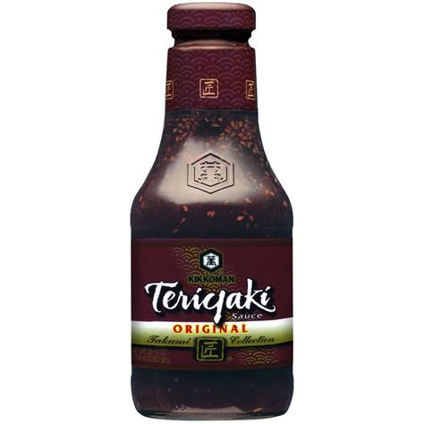 Kikkoman Teriyaki Sauce Takumi Collection Original 205 Oz Pack Of