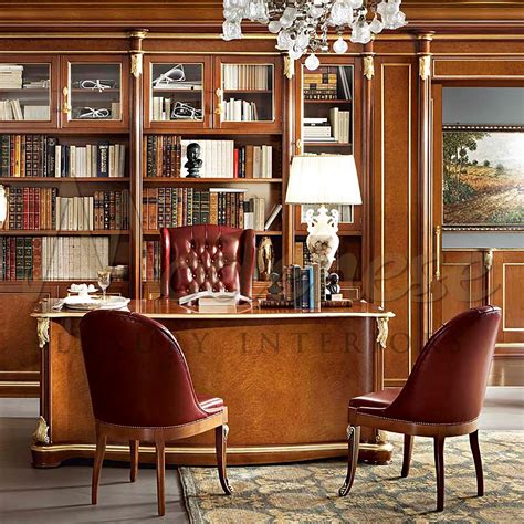 Bespoke Home Office Design ⋆ Luxury Italian Classic Furniture