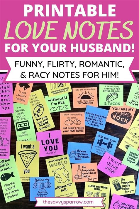 Funny And Flirty Love Notes To Leave For Your Husband Love Notes For Husband Love Notes To