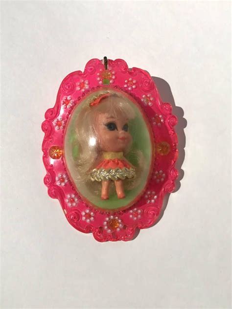 Vintage Toy Liddle Kiddles Lucky Locket Kiddle 1966 Mattel Etsy