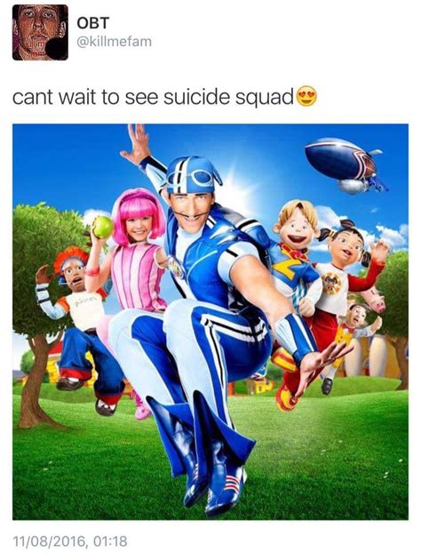 Always Fly And Ready 2 Die Lazy Town Lazy Town Memes Funny Memes