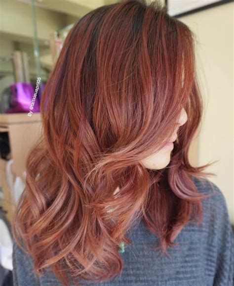Cherry red hair dye looks similar to maroon but with more purple undertones and less brown. 40 Red Hair Color Ideas - Bright and Light Red, Amber ...