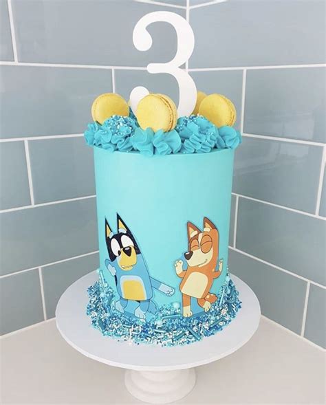 Bluey Abckids Birthday Cake Birthday Cake Kids 3rd Bi