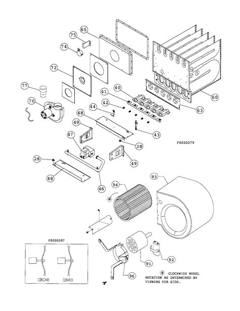 Blower Housingheat Exchanger Diagram And Parts List For Model Mpgabb