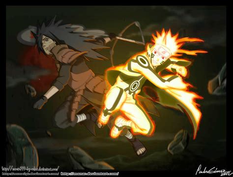 Epic Battle Naruto Vs Madara By Nanocigt On Deviantart