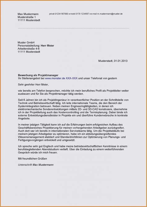 Bewerbung Um Einen Arbeitsplatz Vorlage in 2020 ...