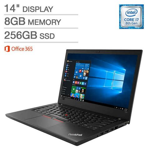 Lenovo Thinkpad T480 Laptop Core I7 8550u 8gb Ram 256gb Ssd 14