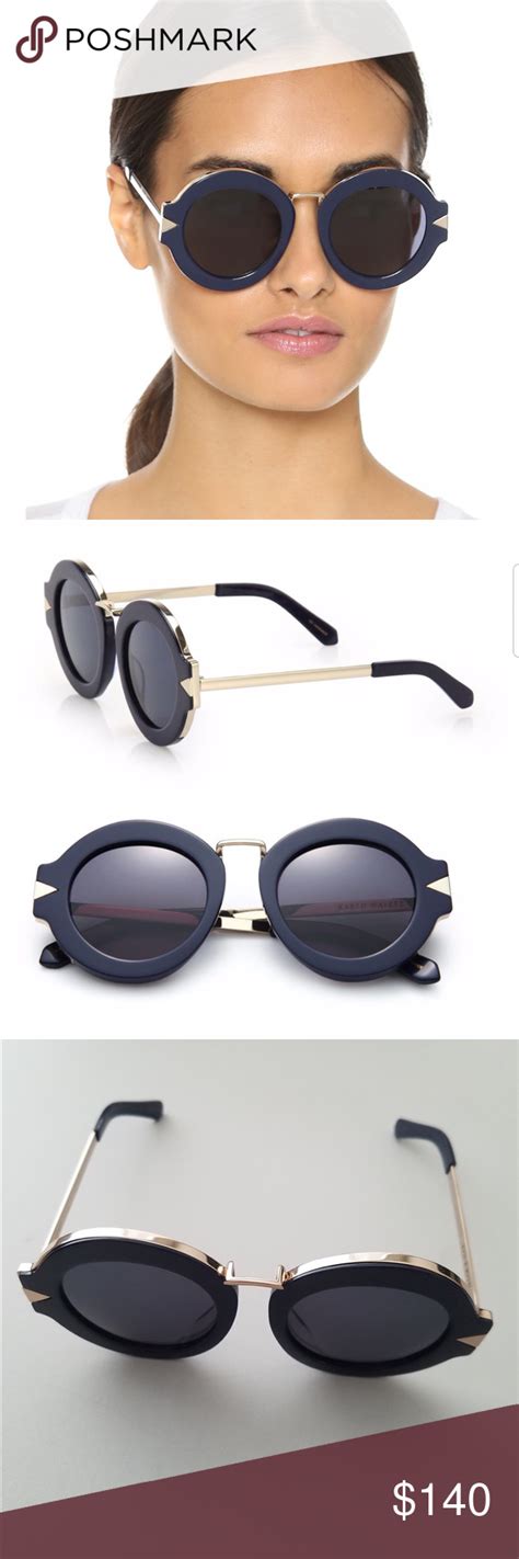 Karen Walker Maze 47mm Round Sunglasses Round Sunglasses Walker