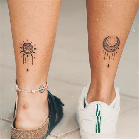UPDATED: 43 Glorious Sun and Moon Tattoos (August 2020)