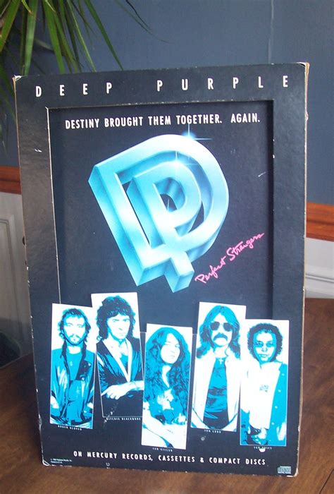 Deep Purple Perfect Strangers Display Collectors Weekly