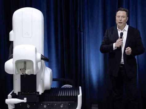 Elon Musk Présente Le Futuriste Neuralink Et Le Robot Qui Limplante
