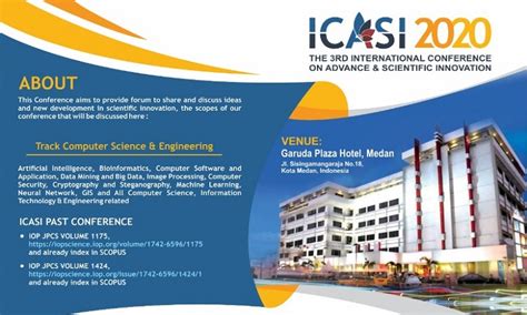 The 3rd International Conference On Advance And Scientific Innovation