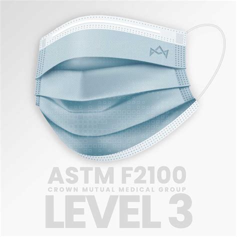 Astm F2100 Level 3 Surgical Face Masks Crown Mutual Group