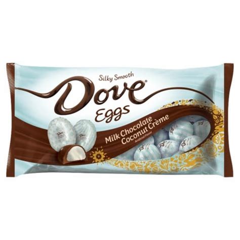 Dove Easter Milk Chocolate Coconut Creme Eggs 794 Oz Metro Market