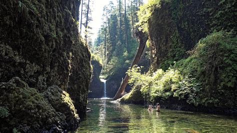 The Waterfalls Of Columbia River Gorge Oregon Usa In 4k Ultra Hd