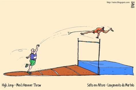High Jump By Raim Sports Cartoon Toonpool