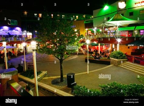 Nightlife In The Arcadian Centre Birmingham Stock Photo Alamy