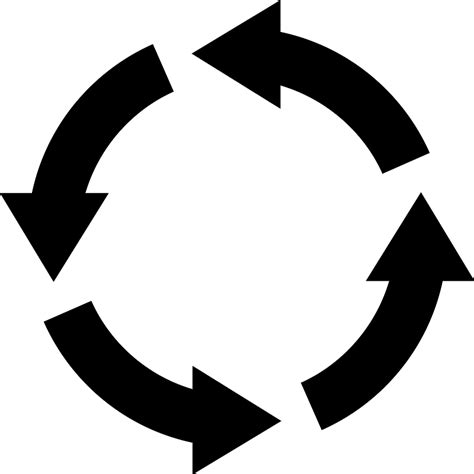 Circular Arrows Vector Svg Icon Svg Repo