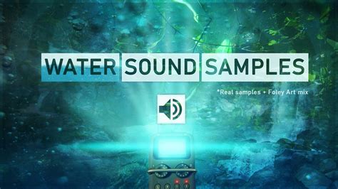 Water Sound Samples In Sound Effects Ue Marketplace