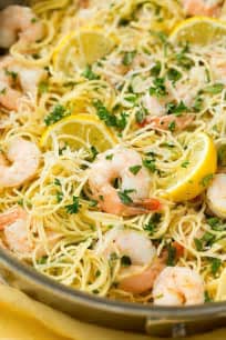 All reviews for angel hair pasta with shrimp and basil. Lemon-Parmesan Angel Hair Pasta with Shrimp - Cooking ...